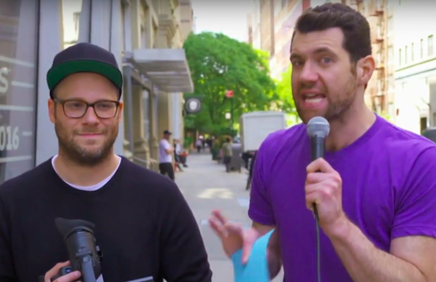 Seth Rogen and Billy Eichner