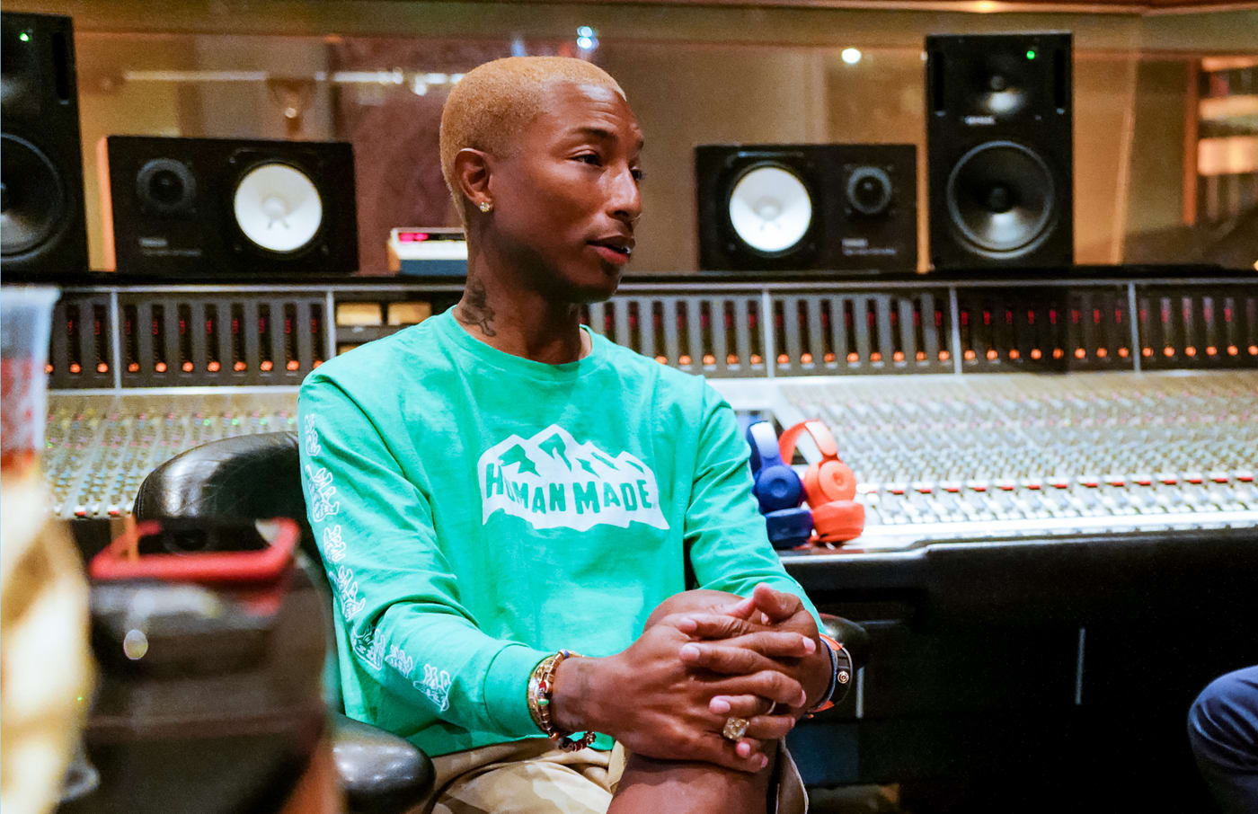 pharrell williams studio interview