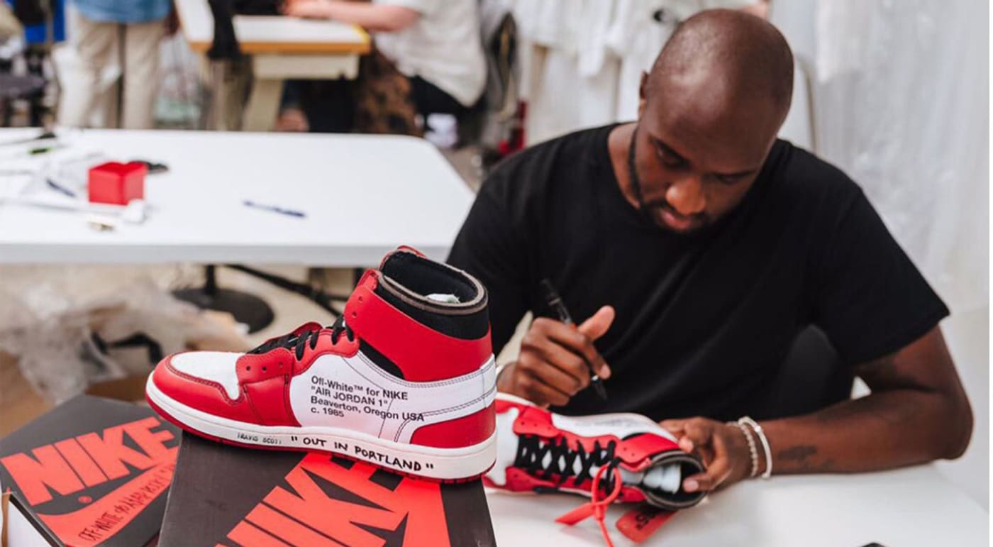 All-White Virgil Abloh x Nike Air Jordan 1s Teased [SneakPeak]