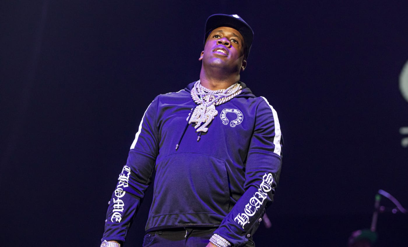 Yo Gotti performs during the CMG Takeover Tour at Little Caesars Arena