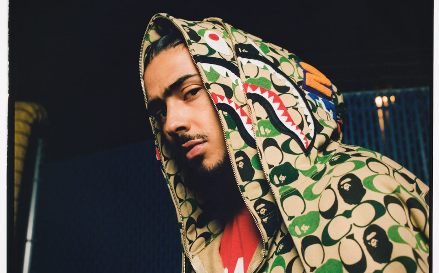coach x bape hoodie