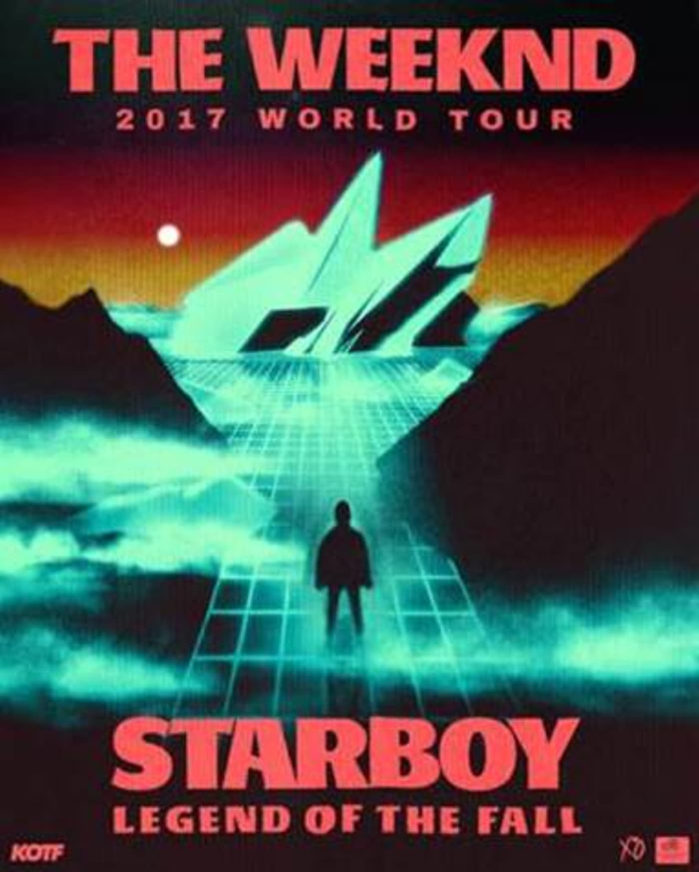 the weeknd world tour poster