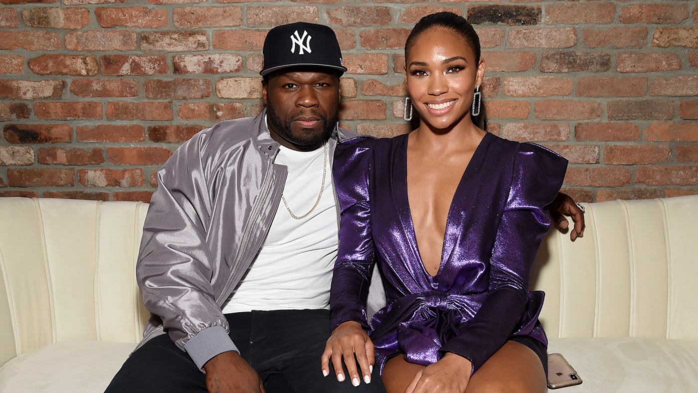 50 Cent S Girlfriend Cuban Link Jokingly Flames Him Over Tiny Purse Gift Complex