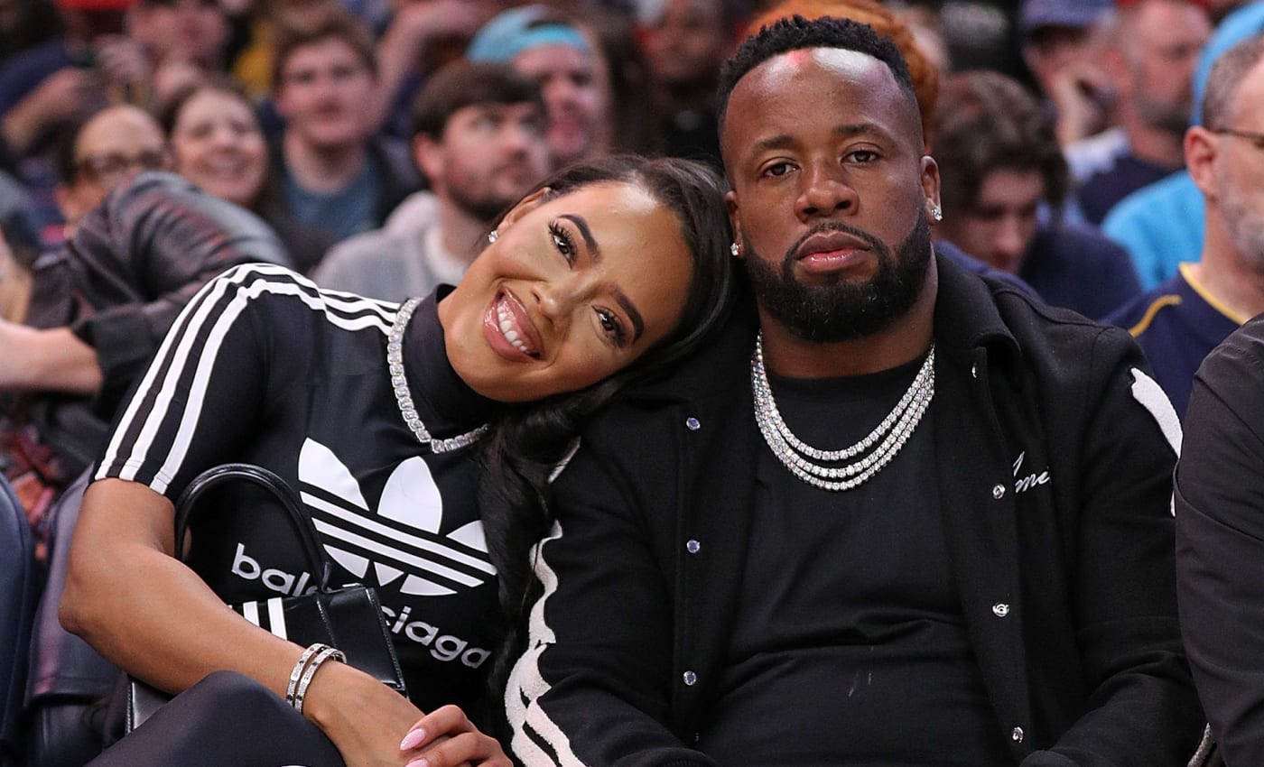 Yo Gotti & Angela Simmons Make First Public Appearance at Grizzlies