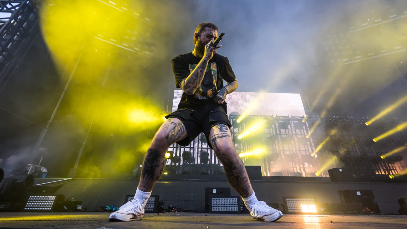 post malone performing live