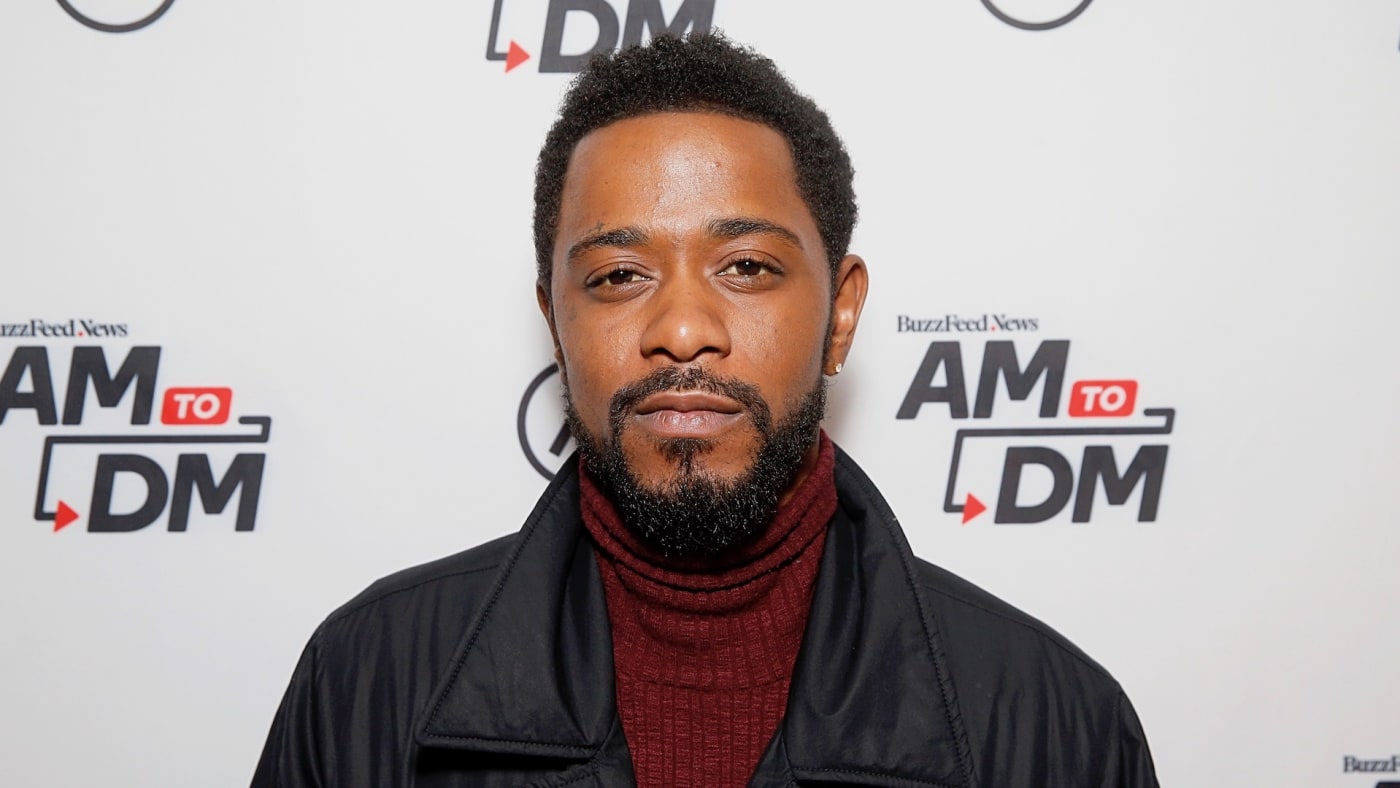 Lakeith Stanfield on a red carpet.