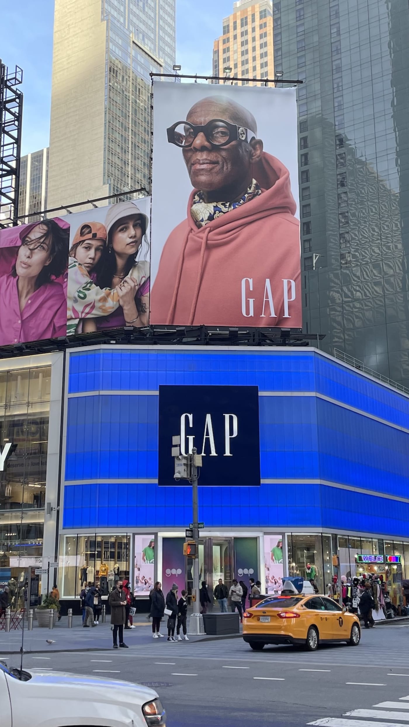 Dapper Dan Gap Collaboration Billboard Times Square