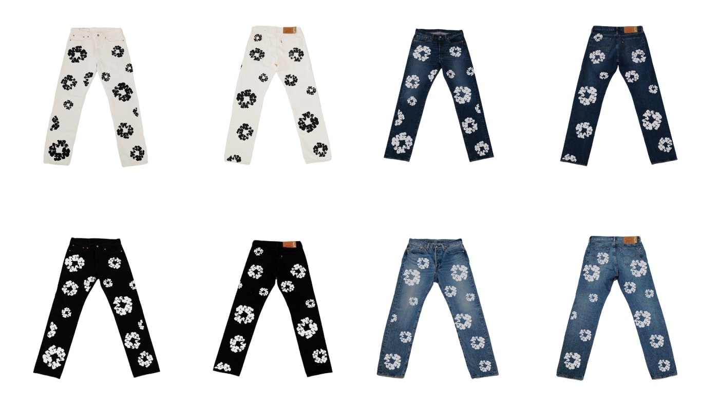 levi's denim tears