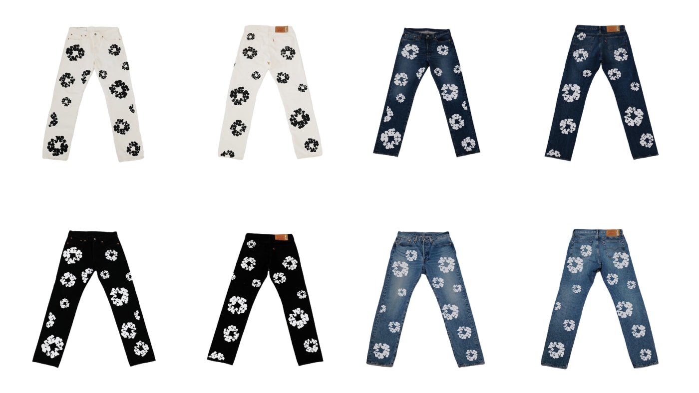 Denim Tears Dropping More Pairs of Wildly Popular Cotton Wreath Levi's |  Complex