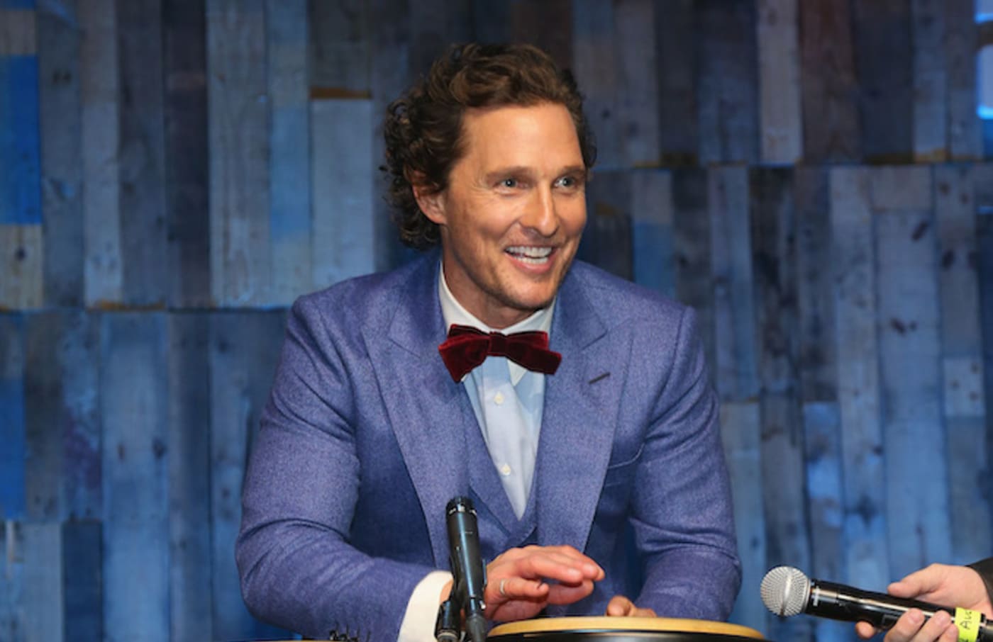 Matthew McConaughey Gets His Old High School Diploma After Delivering