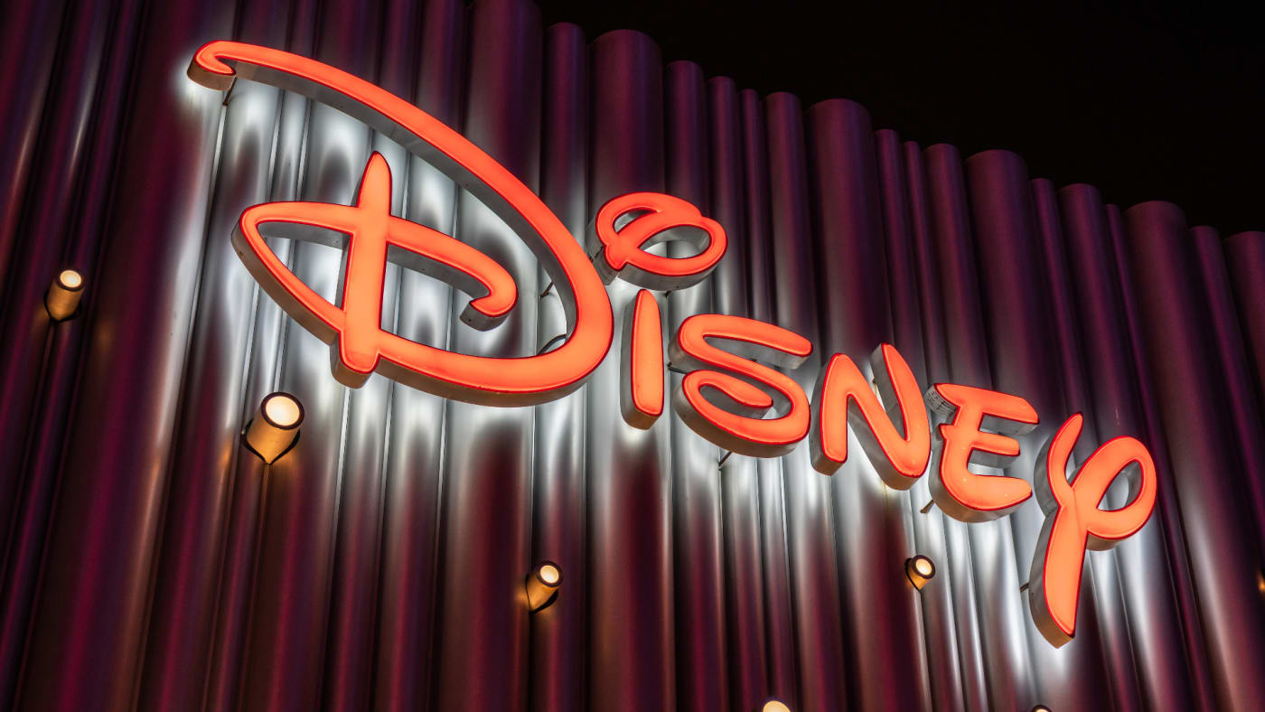 The Walt Disney Company logo seen in Shanghai.