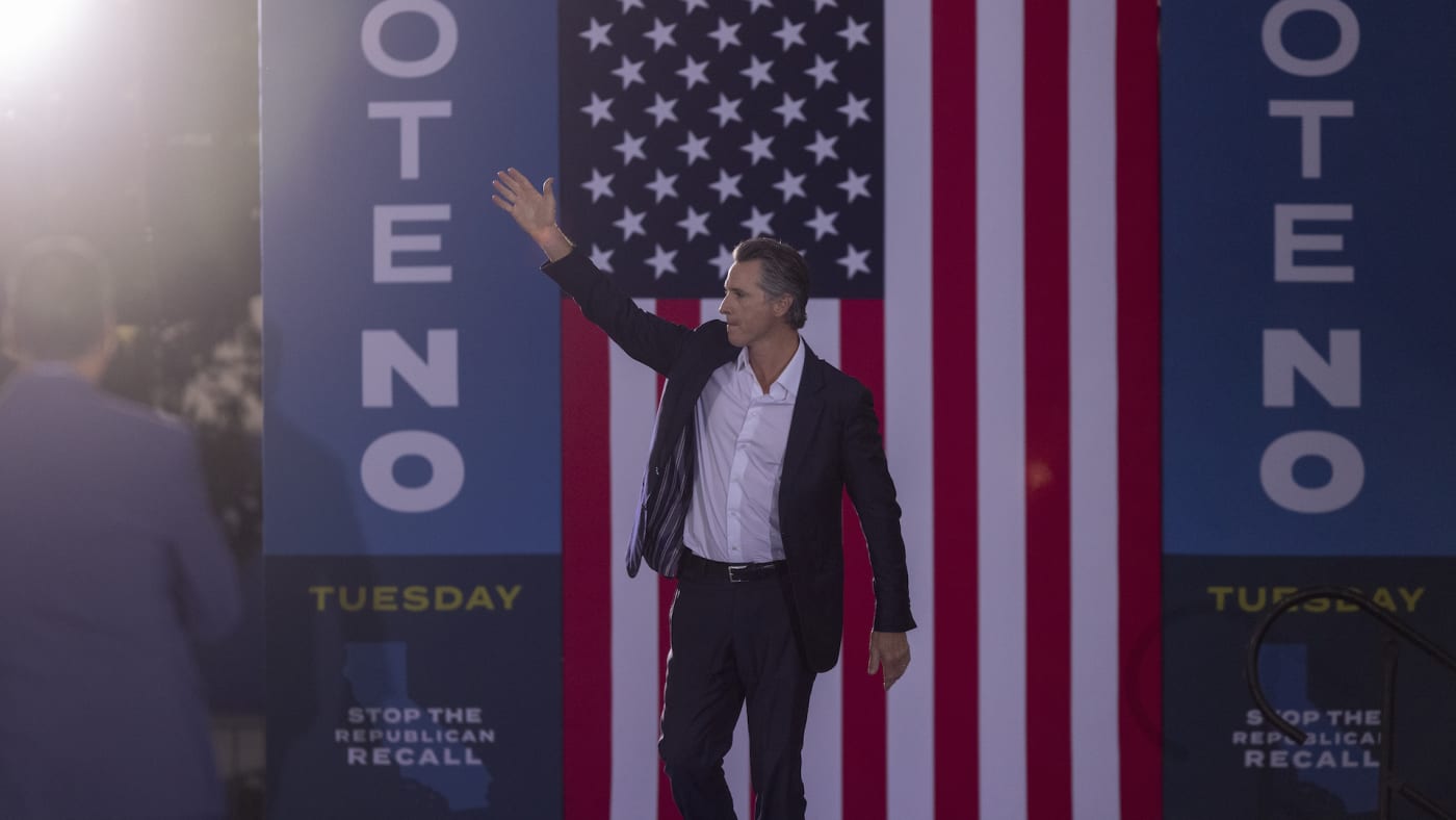 Gavin Newsom Wins California Recall Election, Will Remain Governor