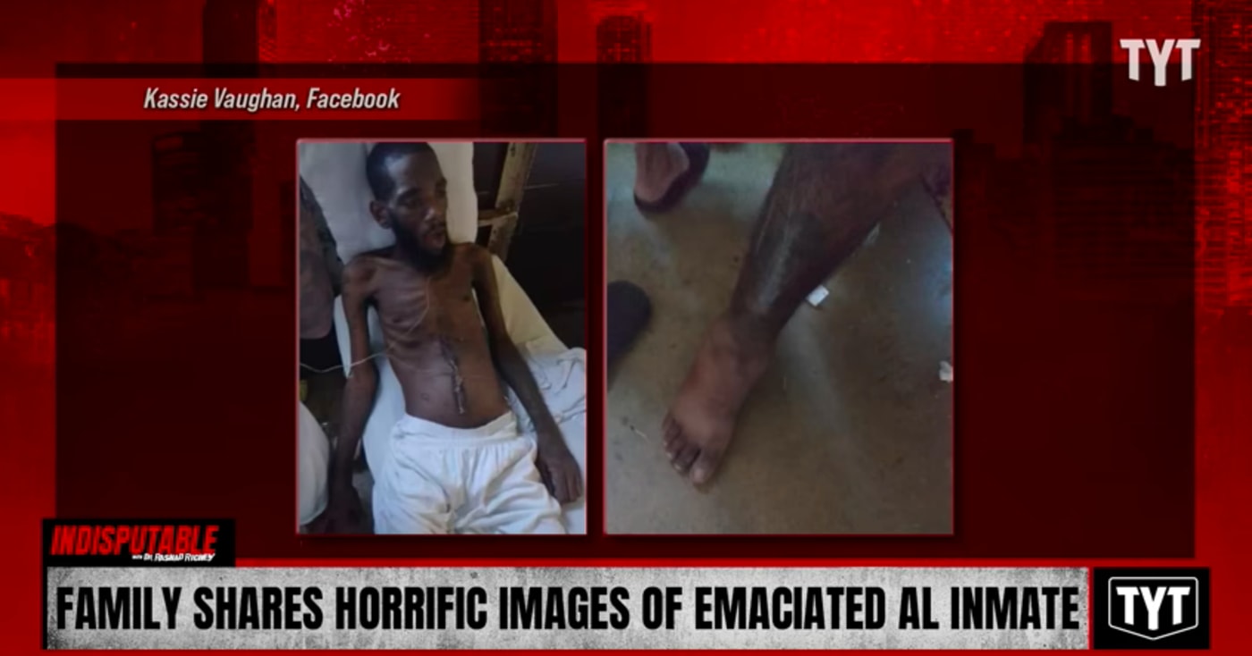 screen capture of elmore corrections inmate