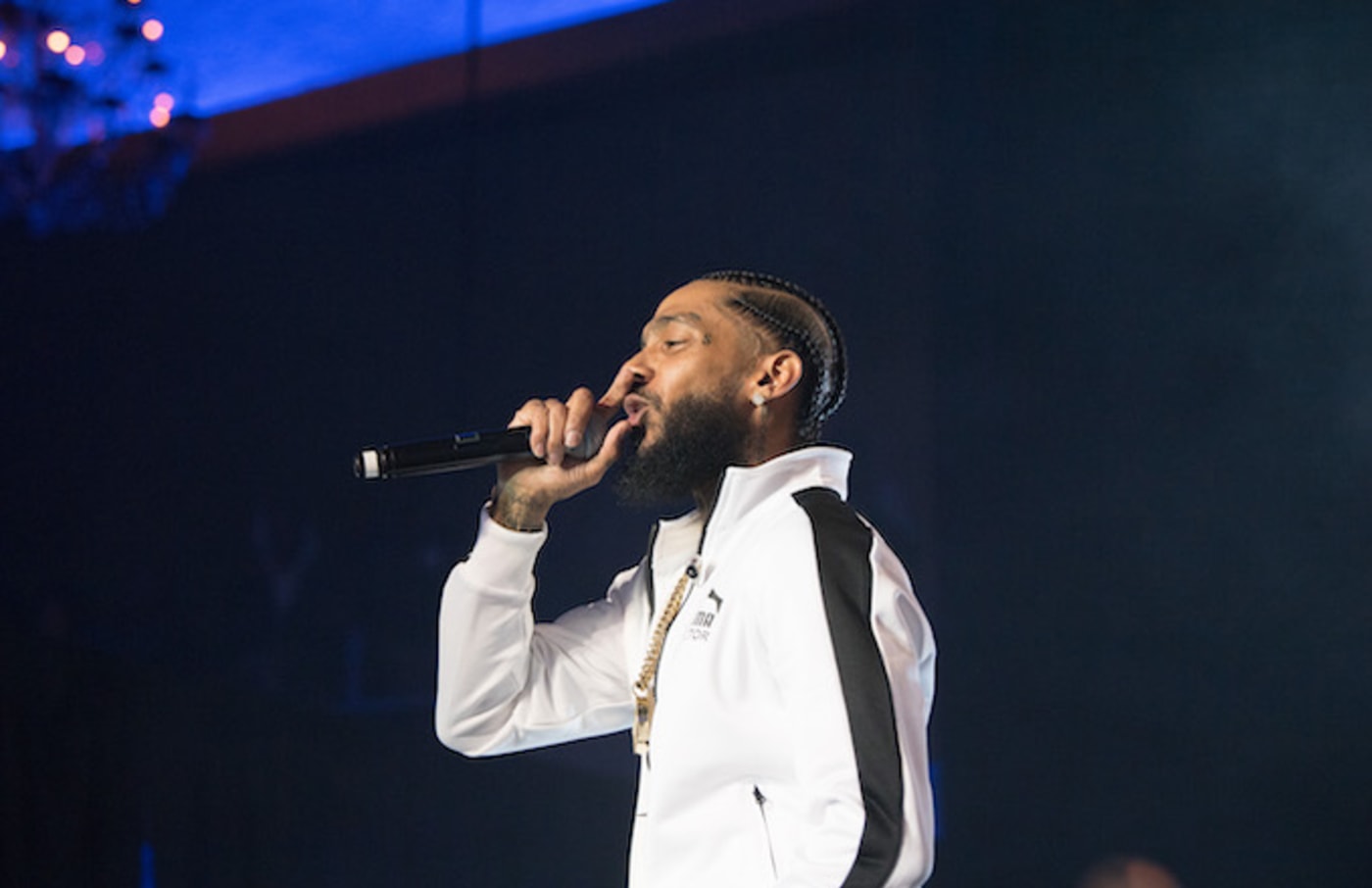 dave east vigil nyc nipsey hussle
