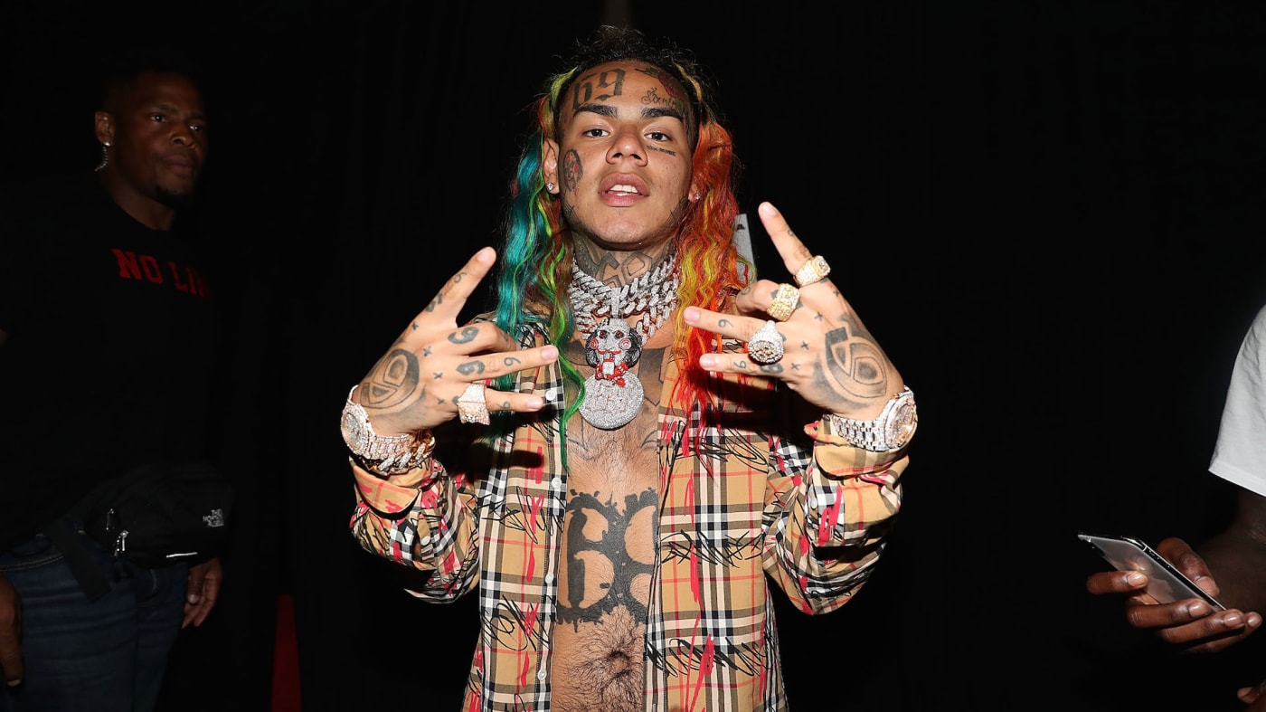 6ix9ine burberry clearance