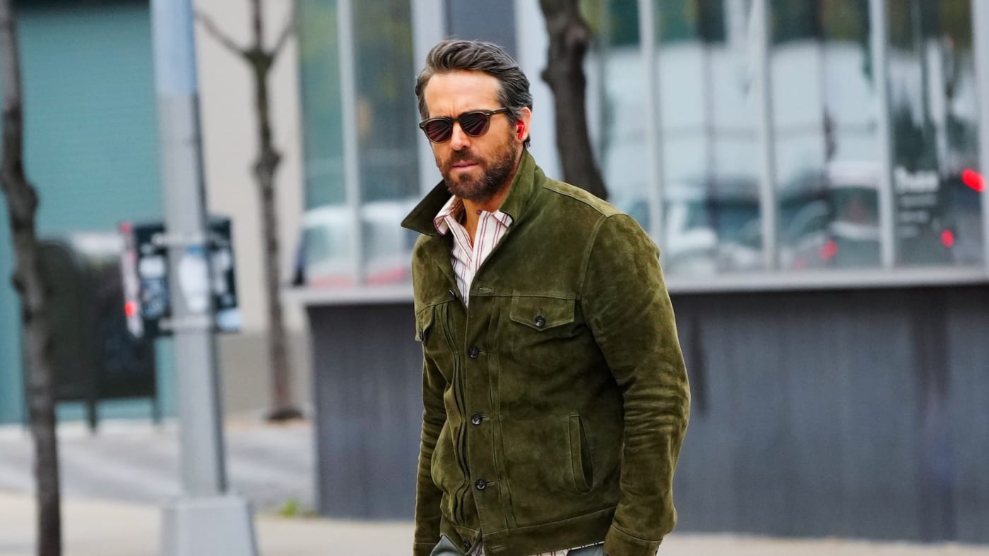 Ryan Reynolds is seen on the street on December 06, 2021 in New York City.