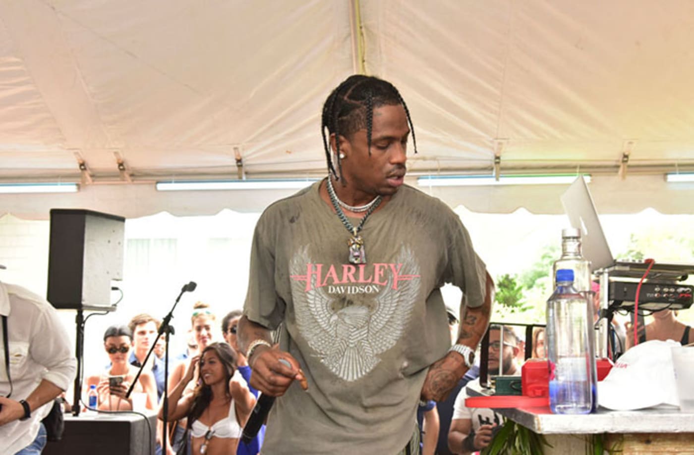 Travis scott harley davidson shirt Clearance