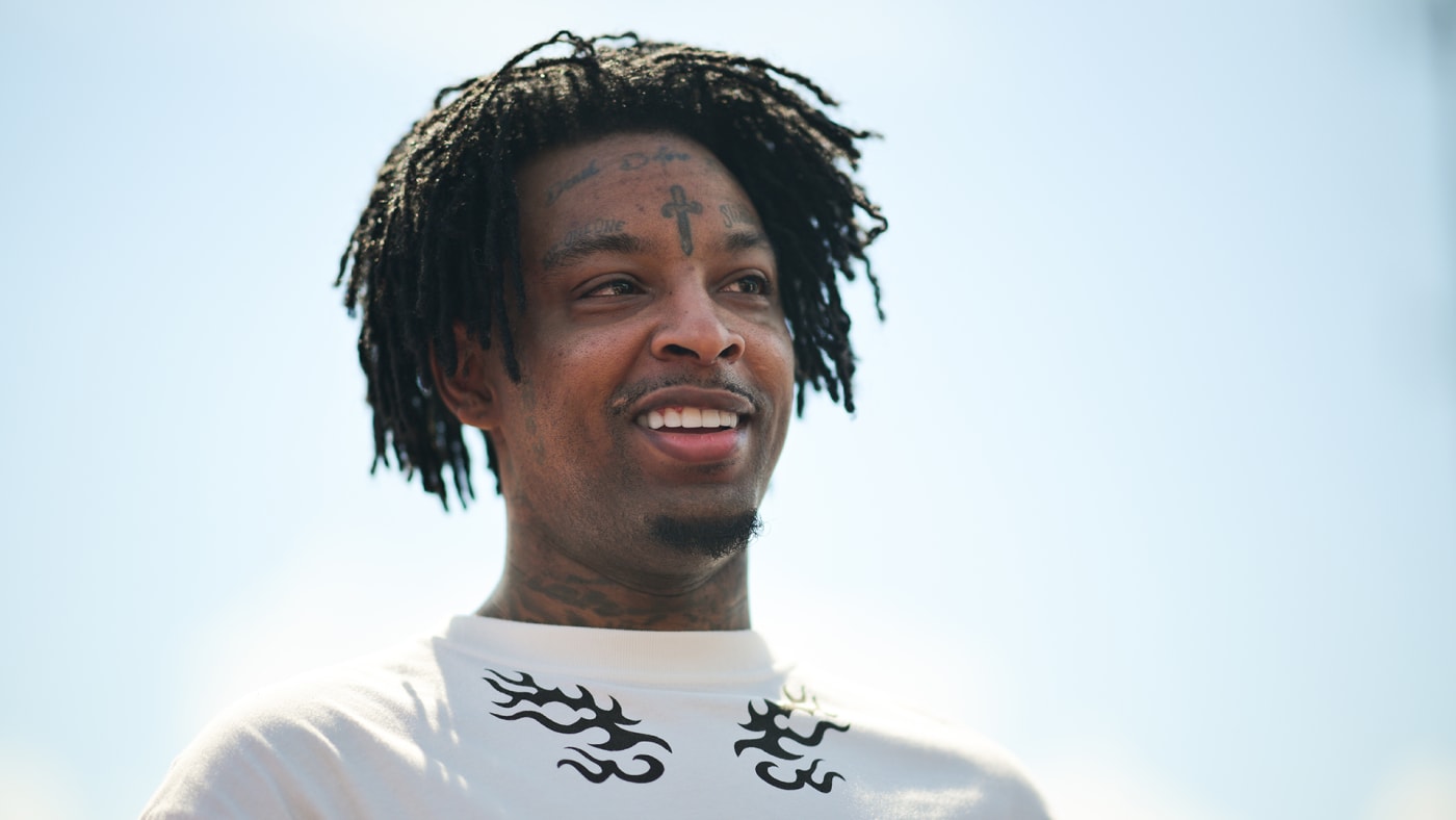 21 Savage hosts his 7th Annual "Issa Back To School Drive" on August 7, 2022 in Atlanta, Georgia