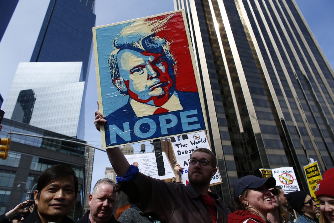 Trump Protest Sign 2