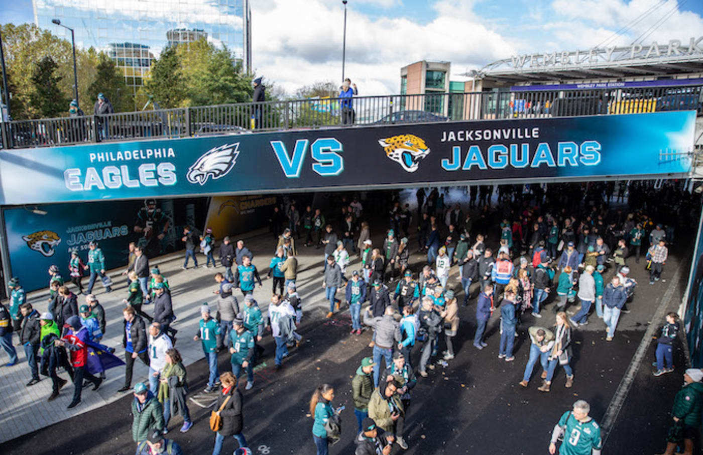 Wembley Stadium, London, England; NFL in London, game three.