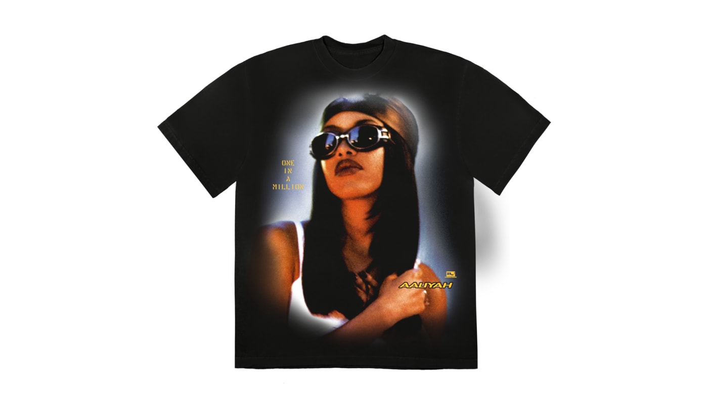 Aaliyah one in a million t shirt