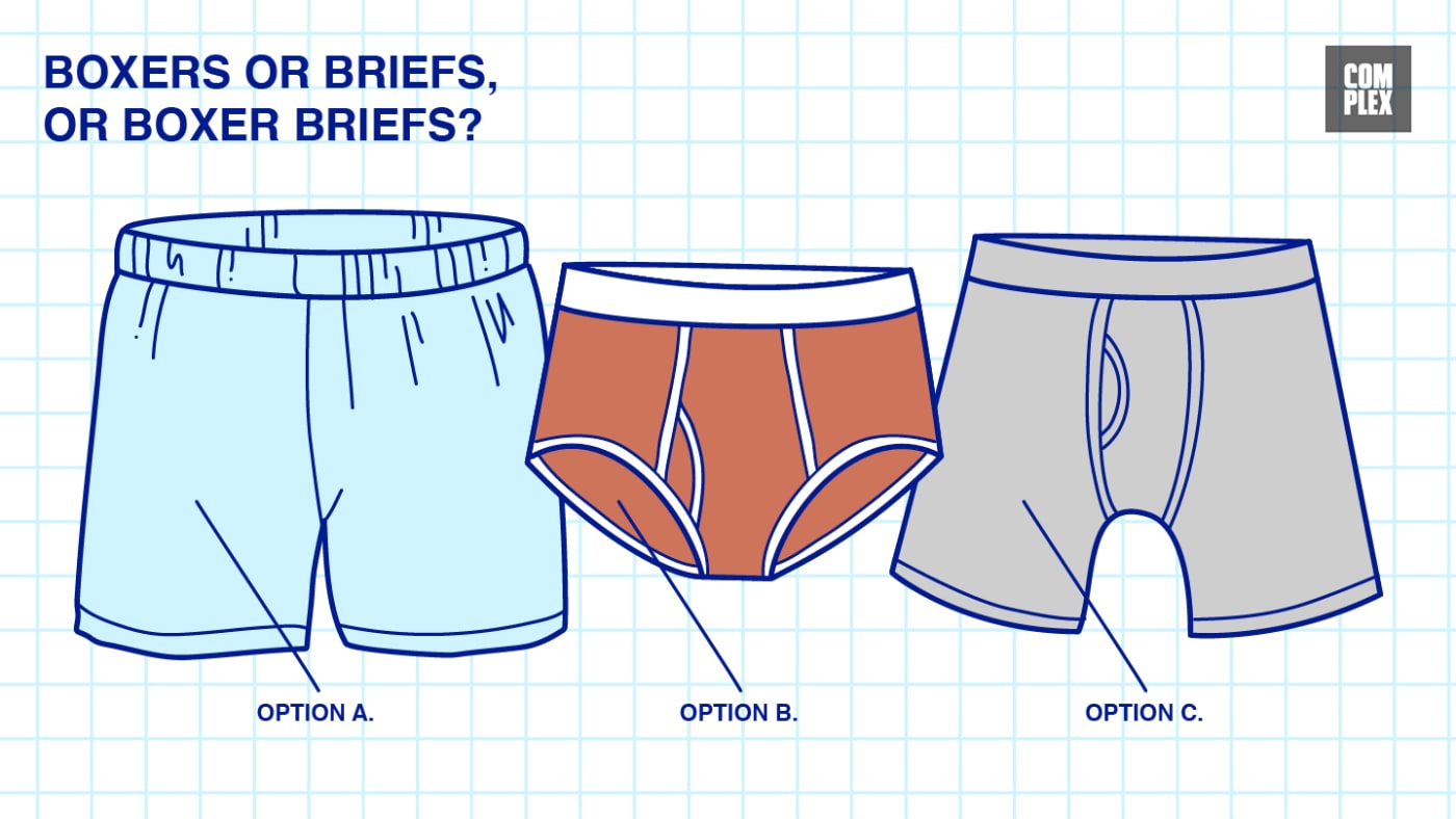Boxers Or Briefs How To Buy Underwear For Men Complex