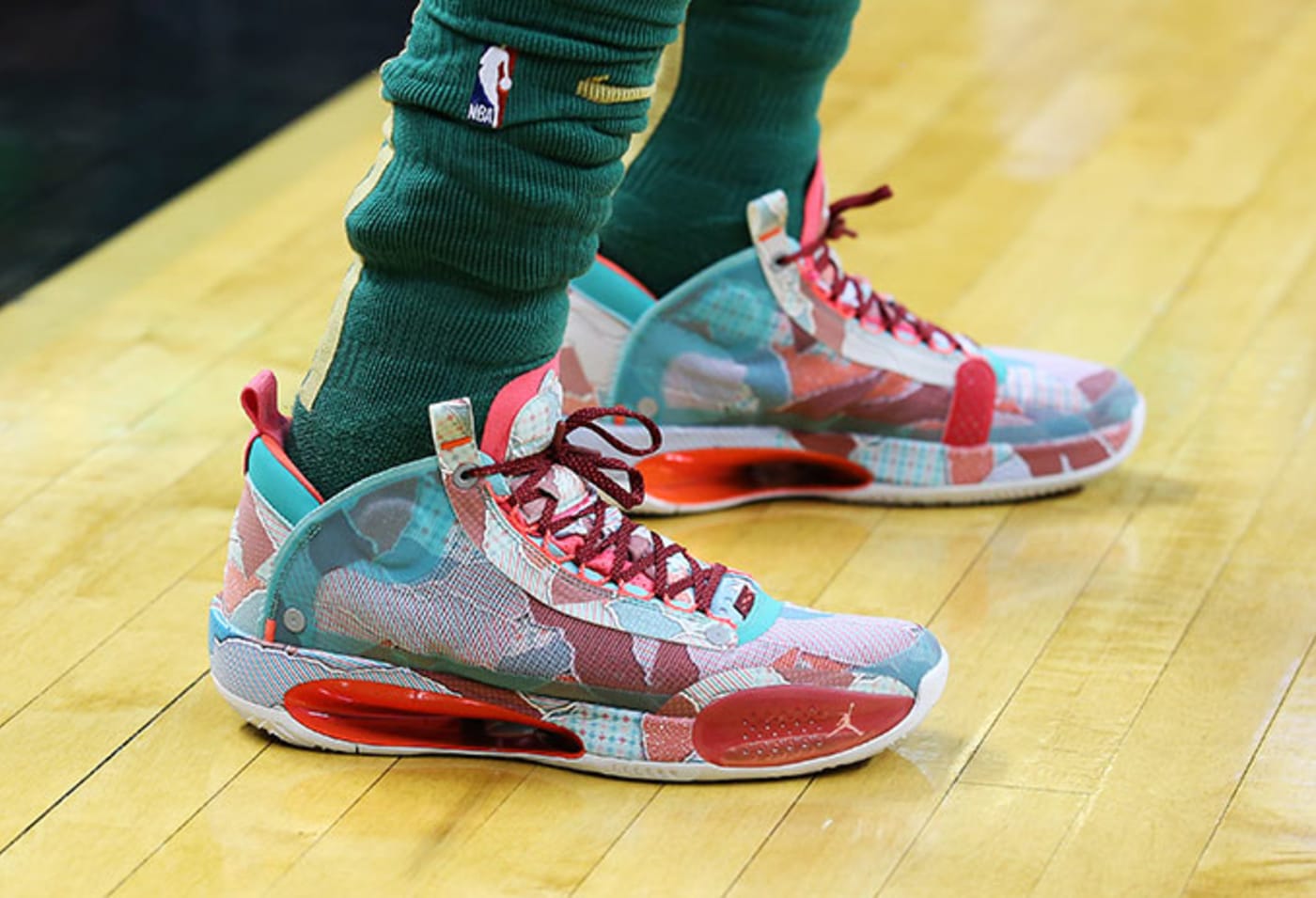Jayson tatum christmas shoes clearance