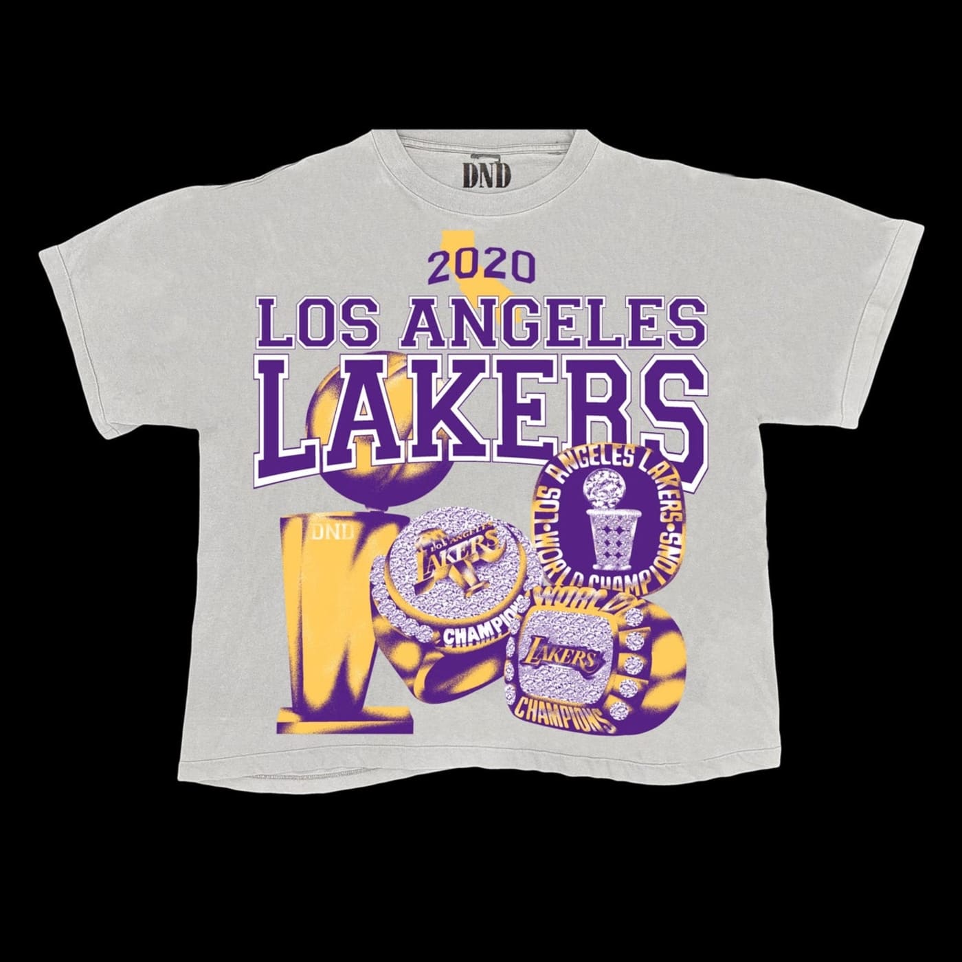 Wyco Vintage 1987 Los Angeles Lakers NBA World Champs Shirt