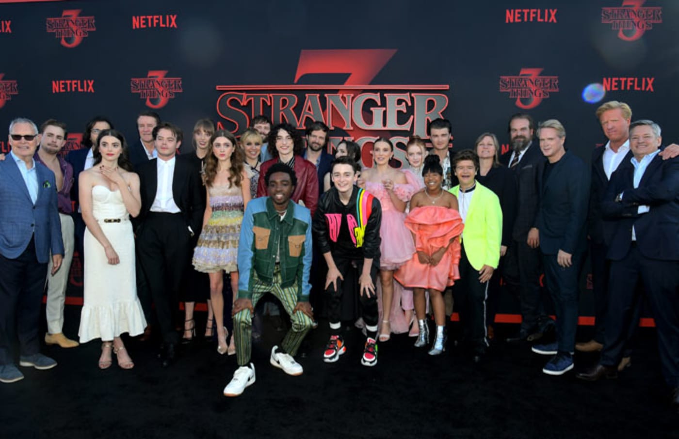 The cast of 'Stranger Things'