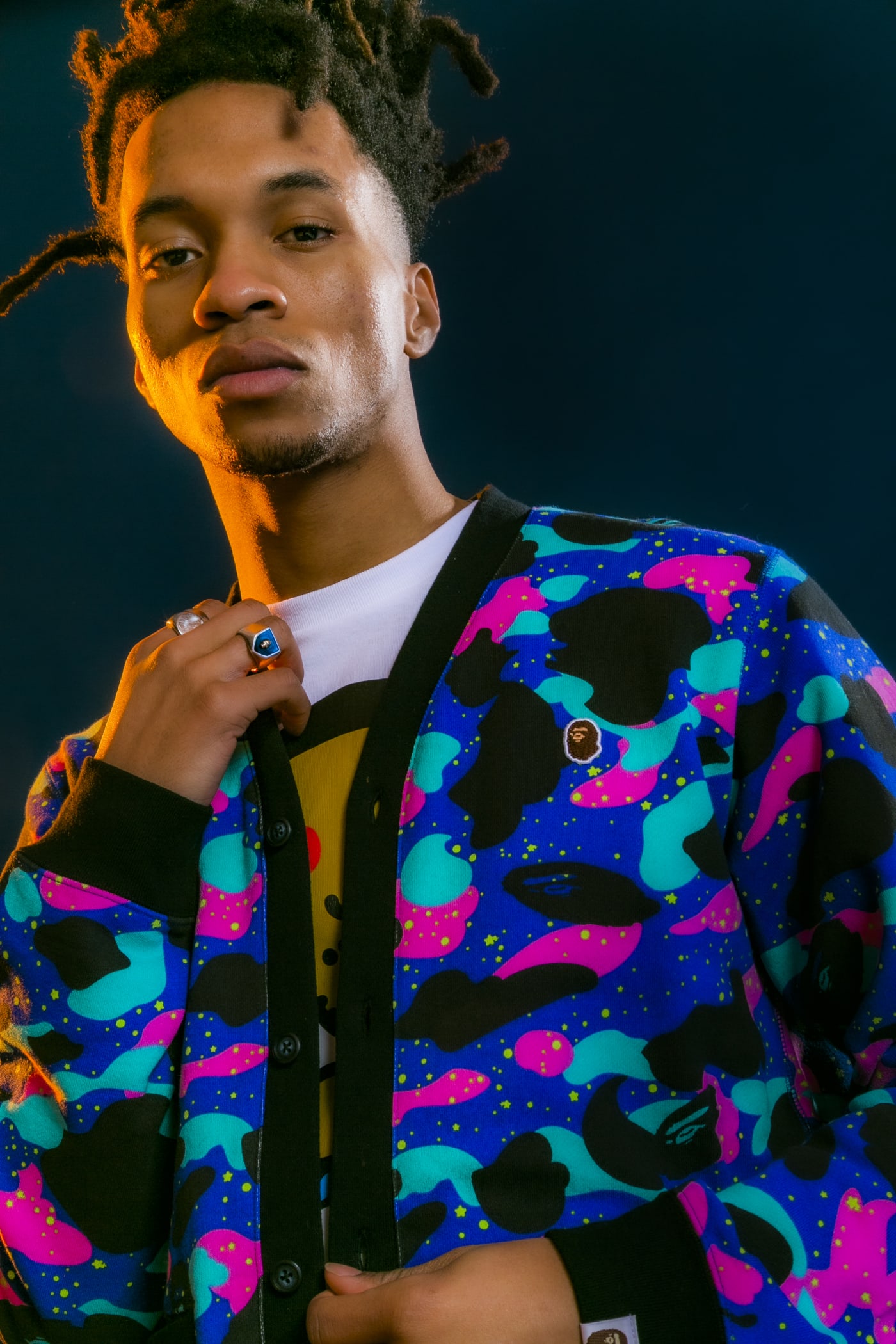 Bape Kid Cudi Announce New Capsule Collection F Jackets Denim More Complex