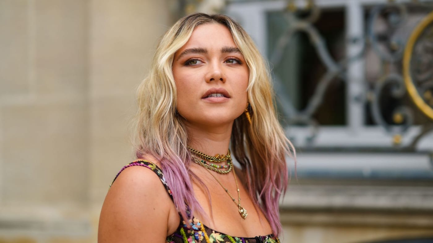 Florence Pugh at Fashion Week