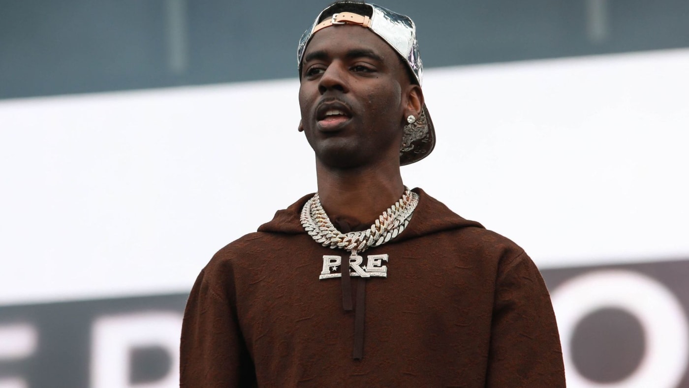 Young Dolph performs during Rolling Loud New York 2021
