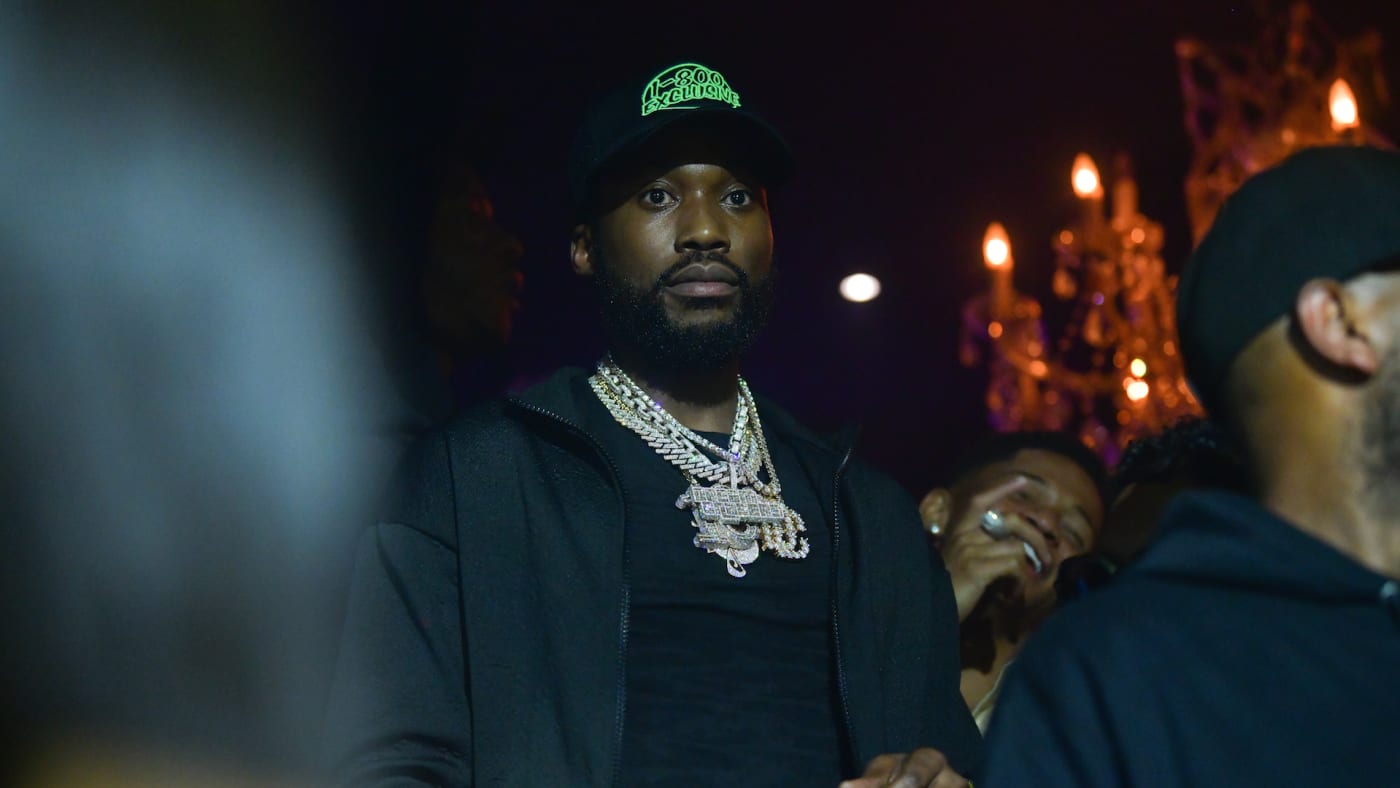 Rapper Meek Mill attends Dreams and Nightmares Halloween Party