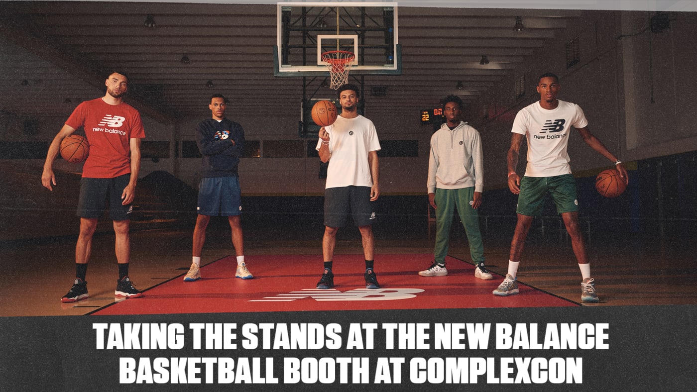Taking the Stands at the New Balance Basketball Booth at ComplexCon