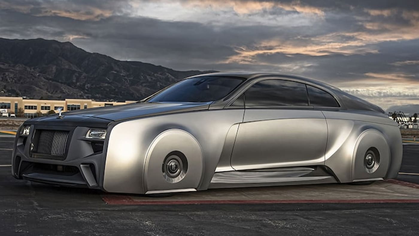 Futuristic Look West Coast Customs Gave Bieber’s RollsRoyce Wraith