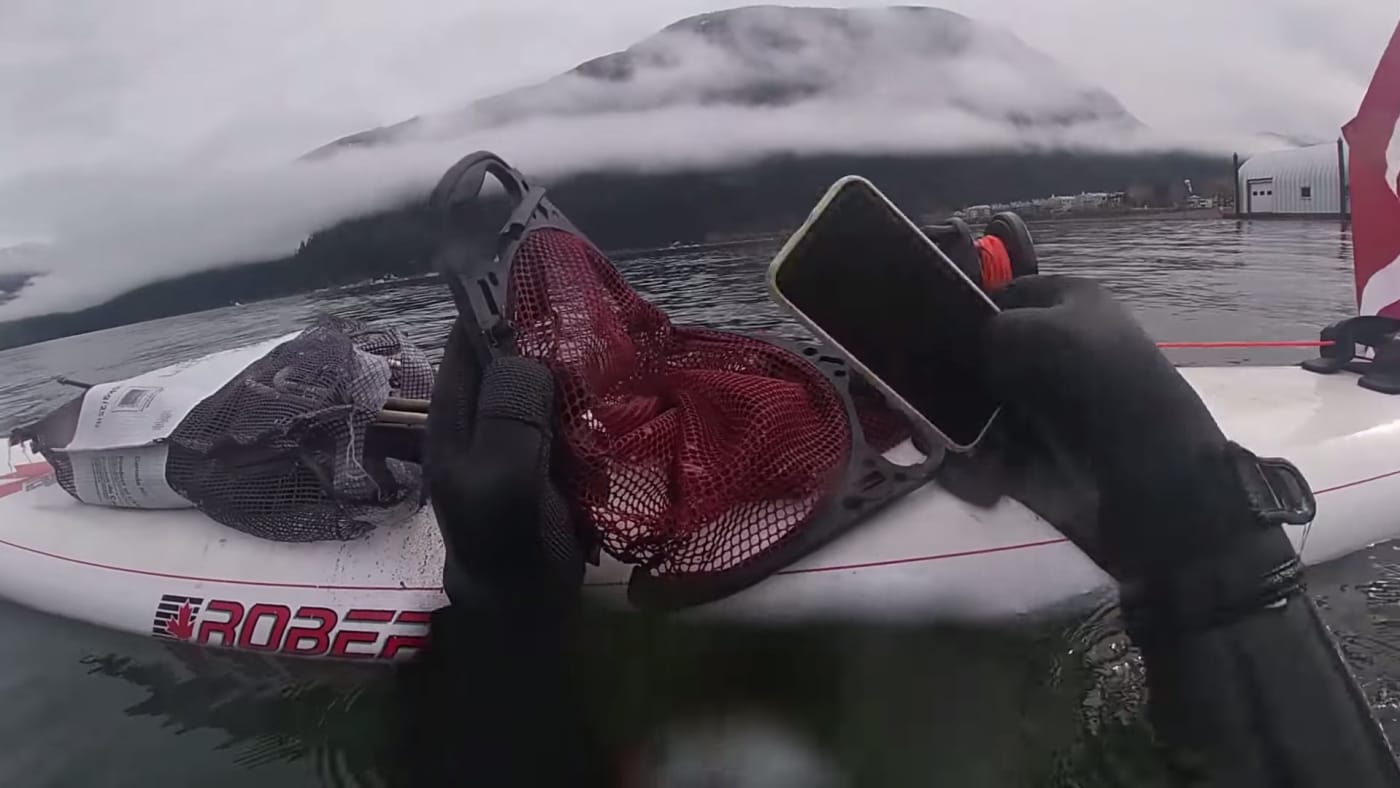 YouTube diver finds working iPhone 11 after 6 months at bottom of lake