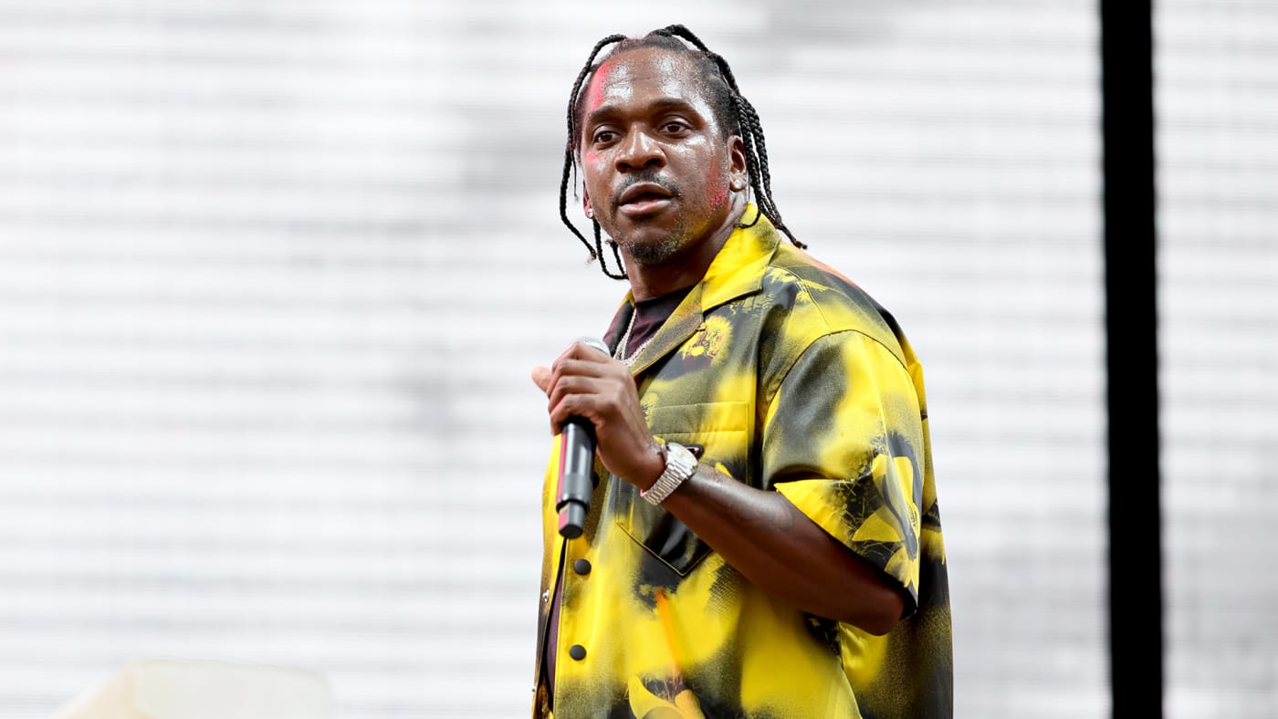 Pusha T performs onstage during 2022 Made In America at Benjamin Franklin Parkway