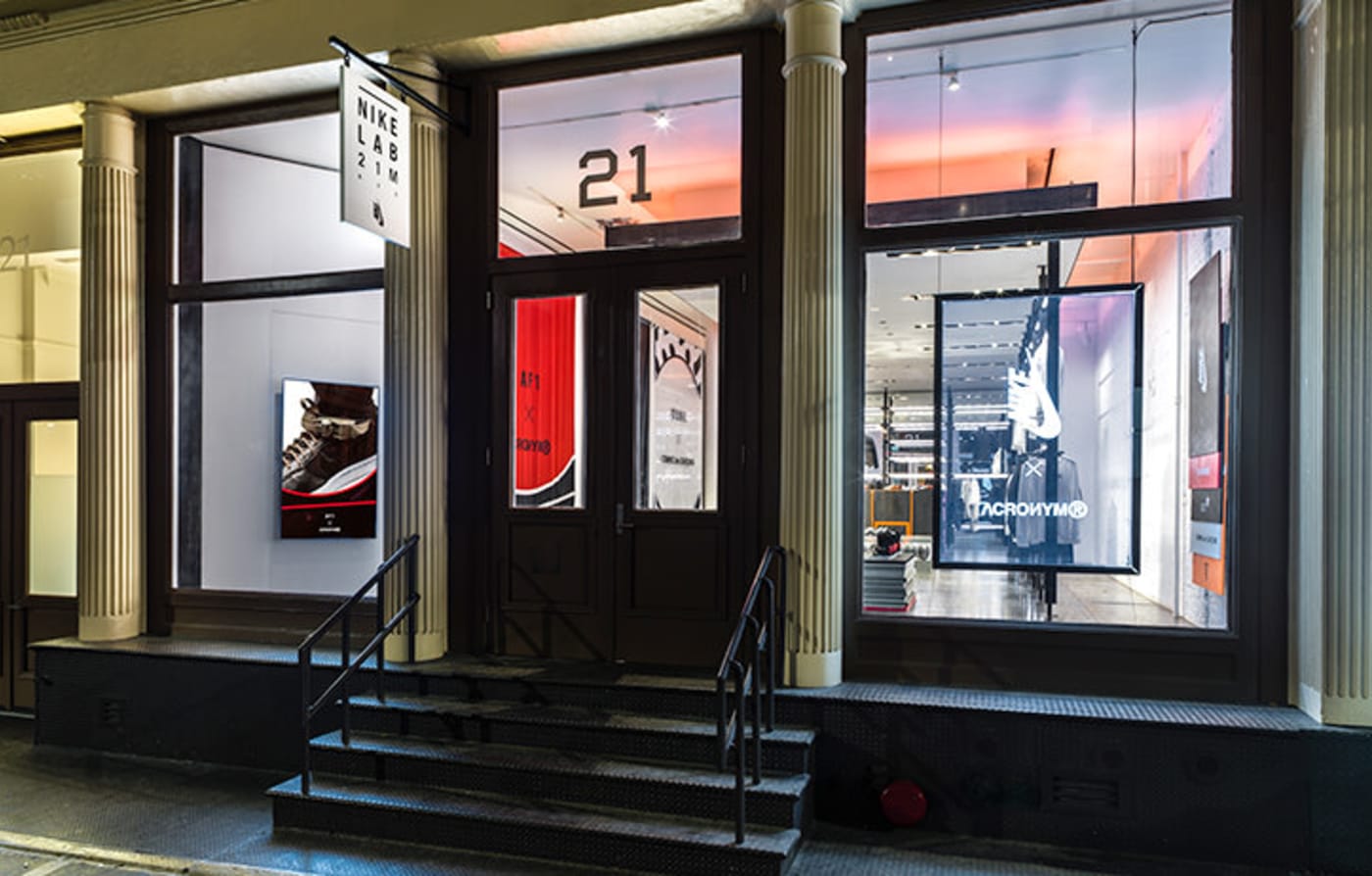 ensayo Fanático Alfombra de pies NikeLab 21 Mercer Store in New York City Closing in 2023 After 15 Years |  Complex