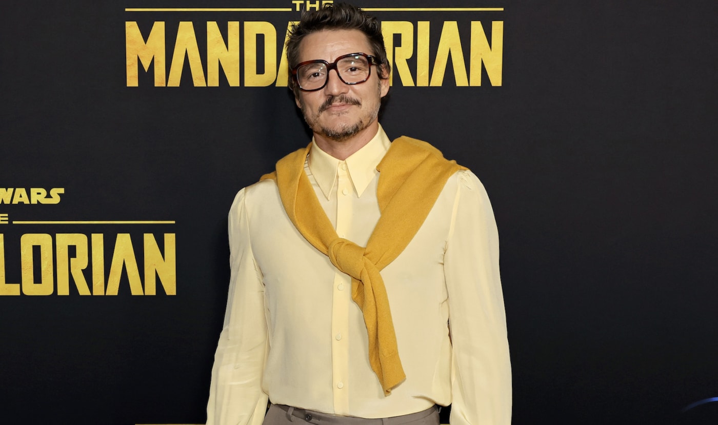 Pedro Pascal attends premiere of 'The Mandalorian'