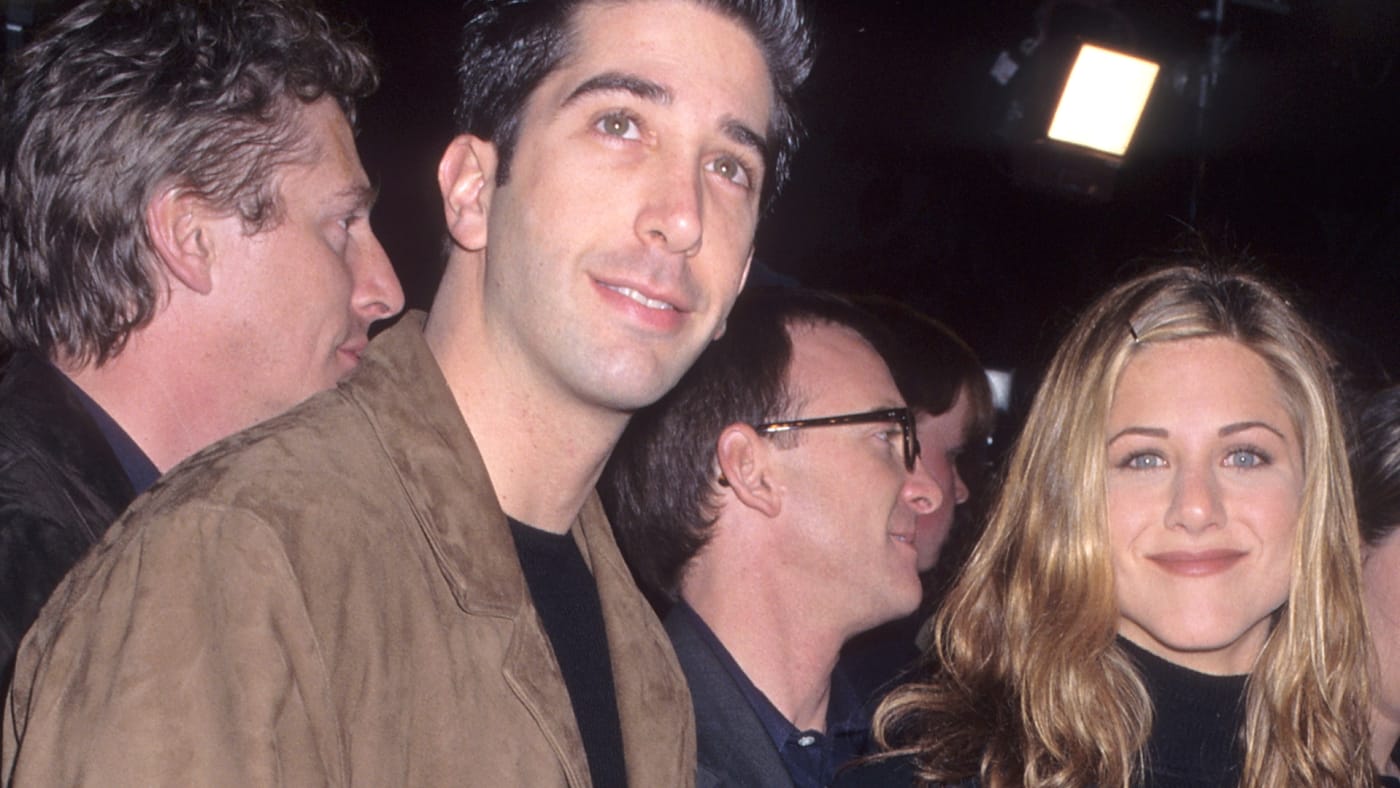 Jennifer Aniston David Schwimmer Were Crushing Hard During Friends Complex