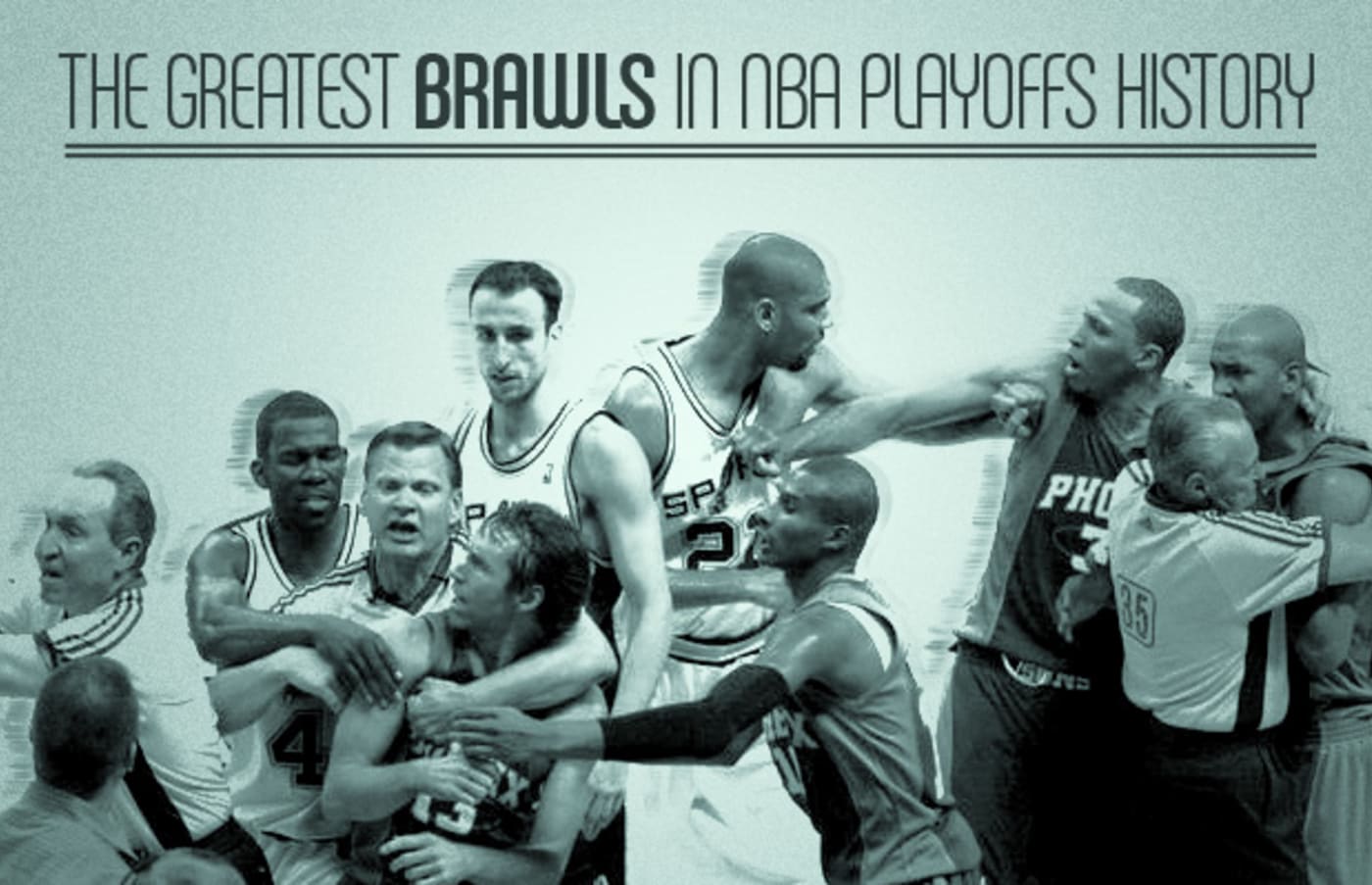 The Greatest Brawls in NBA Playoffs History Complex