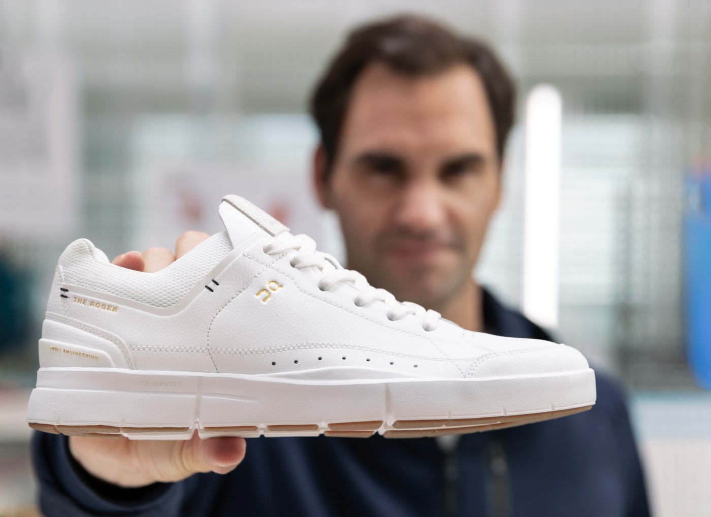 Roger Federer On Tennis Sneaker Collaboration Complex