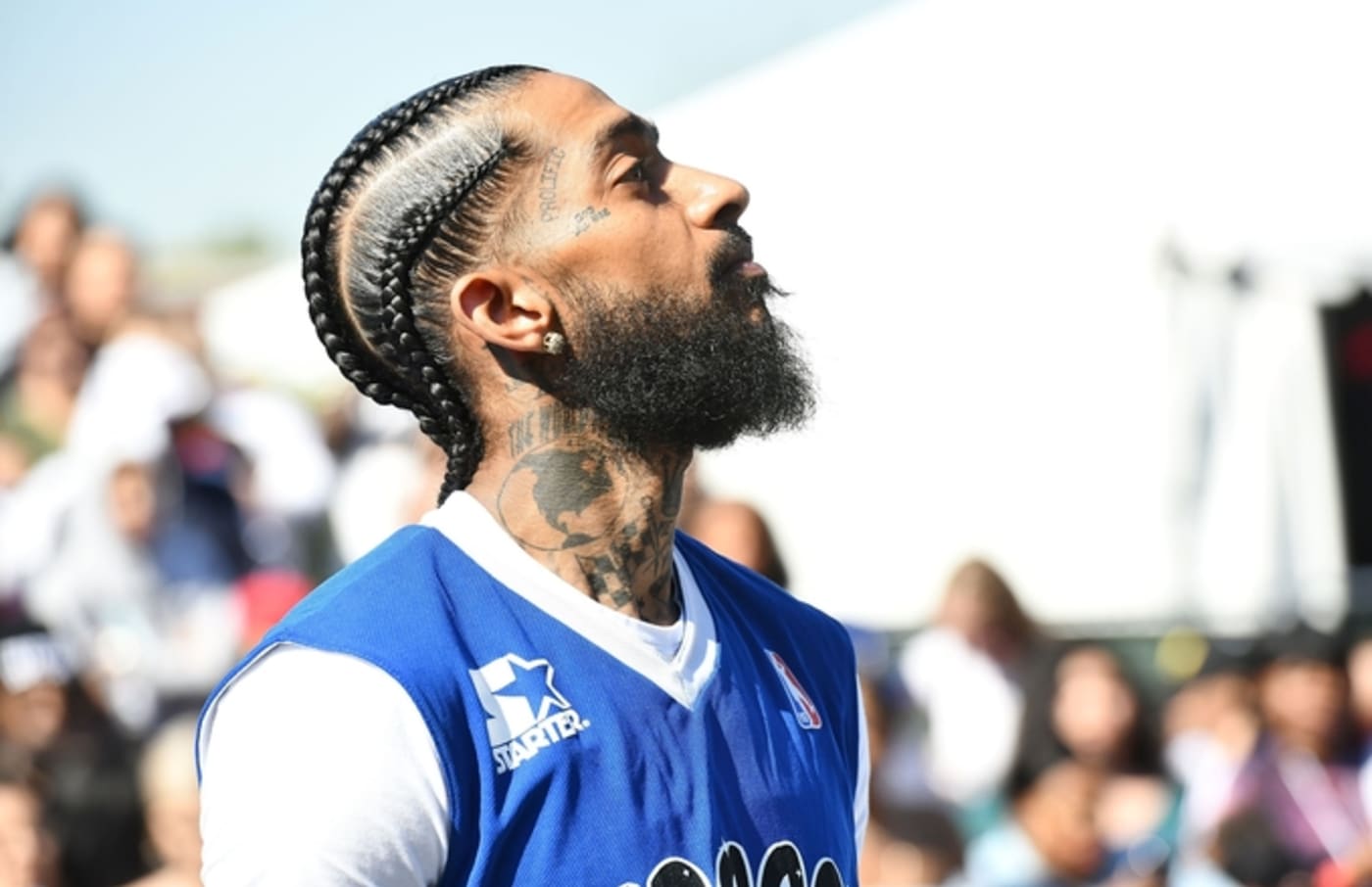 nipsey hussle basketball jersey