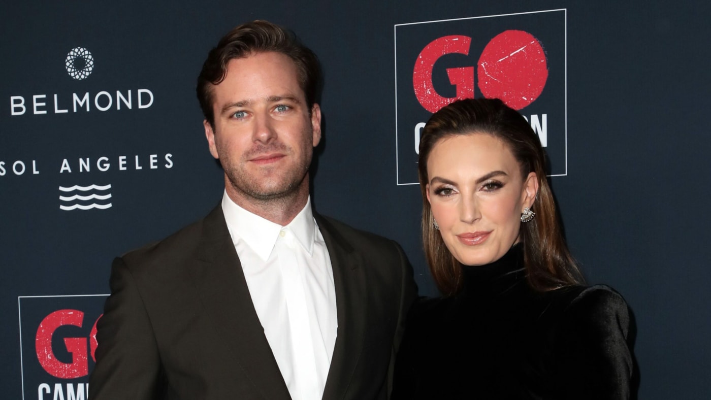 Armie Hammer and Elizabeth Chambers attend the Go Campaign's 13th Annual Go Gala.