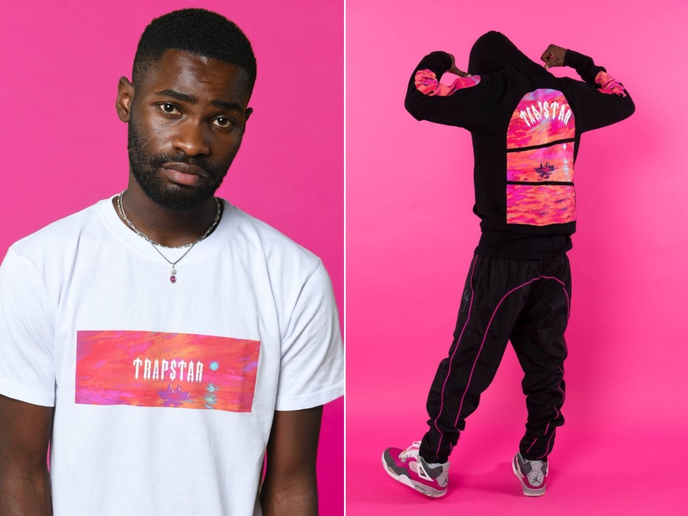 trapstar x dave art of war hoodie