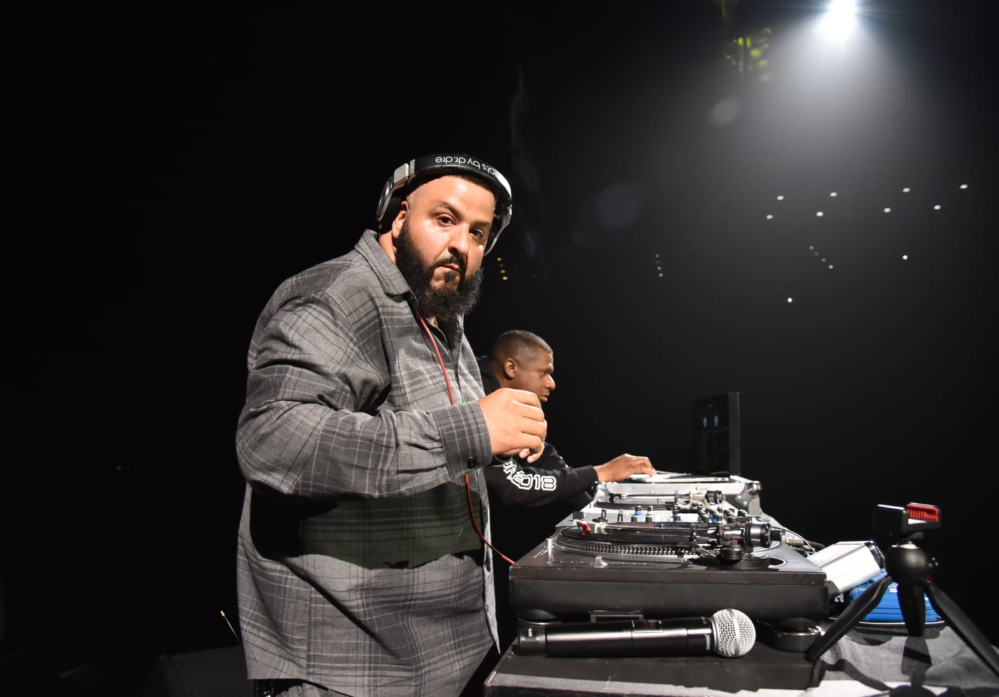 DJ Khaled performs onstage at Demi Lovato 'Tell Me You Love Me' World Tour