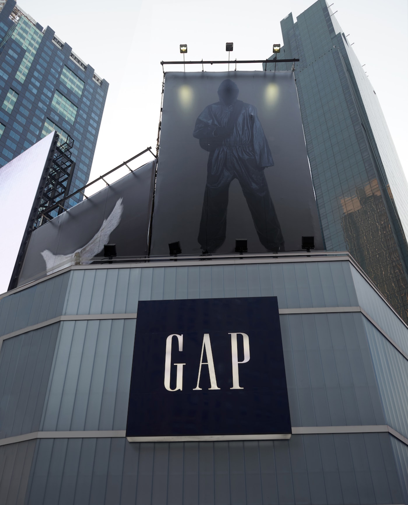 Yeezy Gap Balenciaga Times Square Billboard