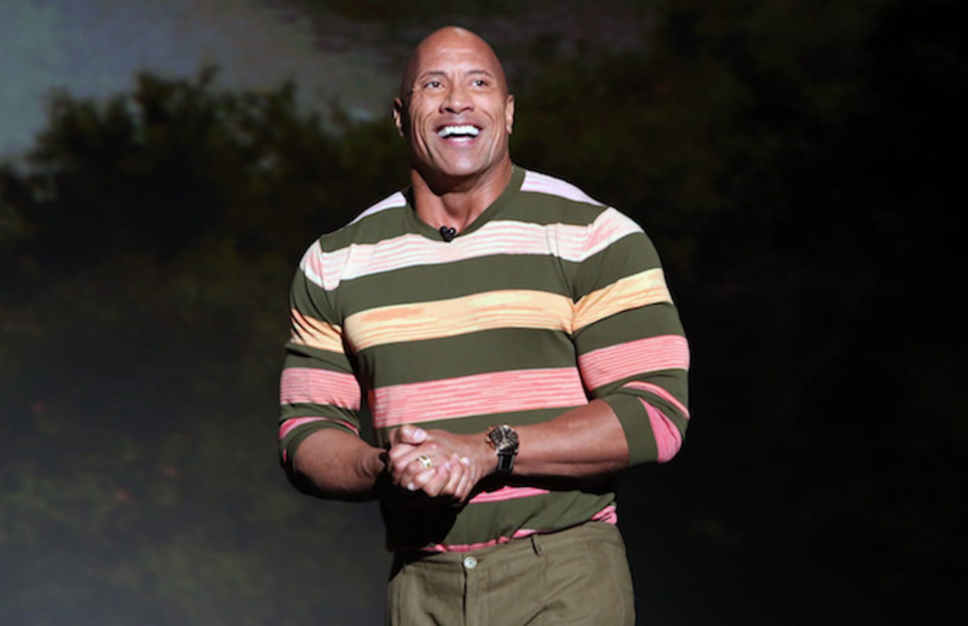 Dwayne Johnson of 'Jungle Cruise' took part in Disney’s D23 EXPO 2019.