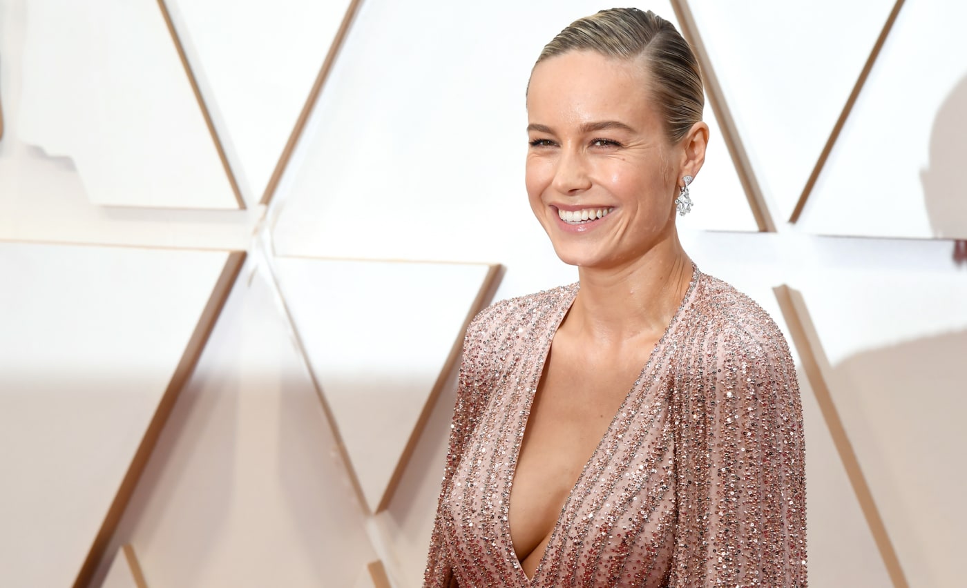 Brie Larson attends 92nd Annual Academy Awards
