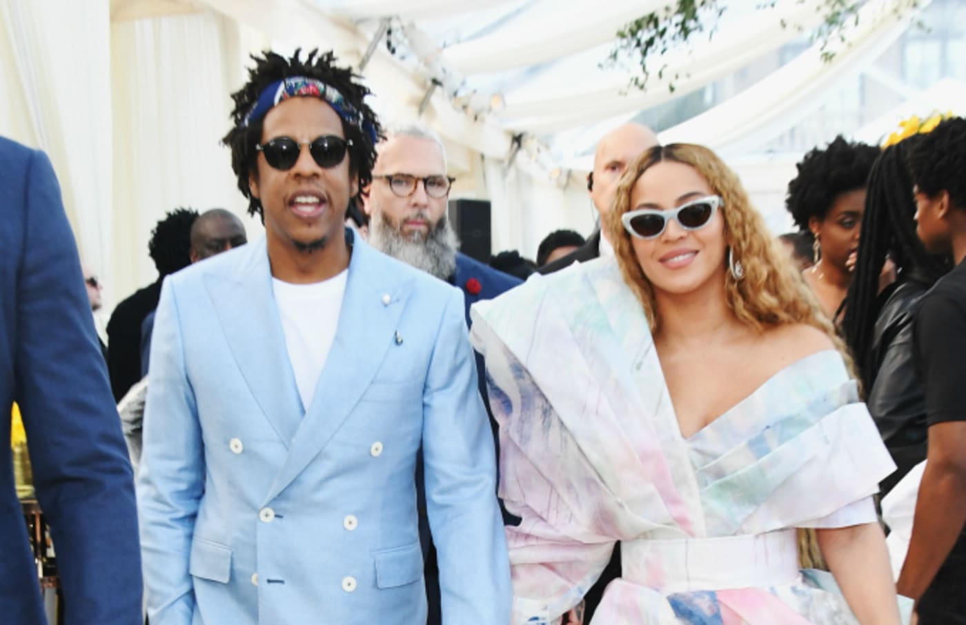 Jay Z and Beyonce attend 2019 Roc Nation THE BRUNCH